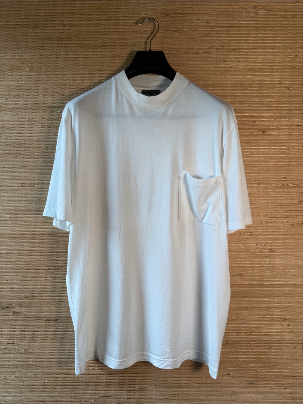 Lanvin White Short-Sleeve Pocket Tee